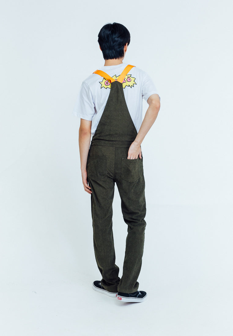 Mossimo Gekko Campsite Corduroy Straight Cut Overall