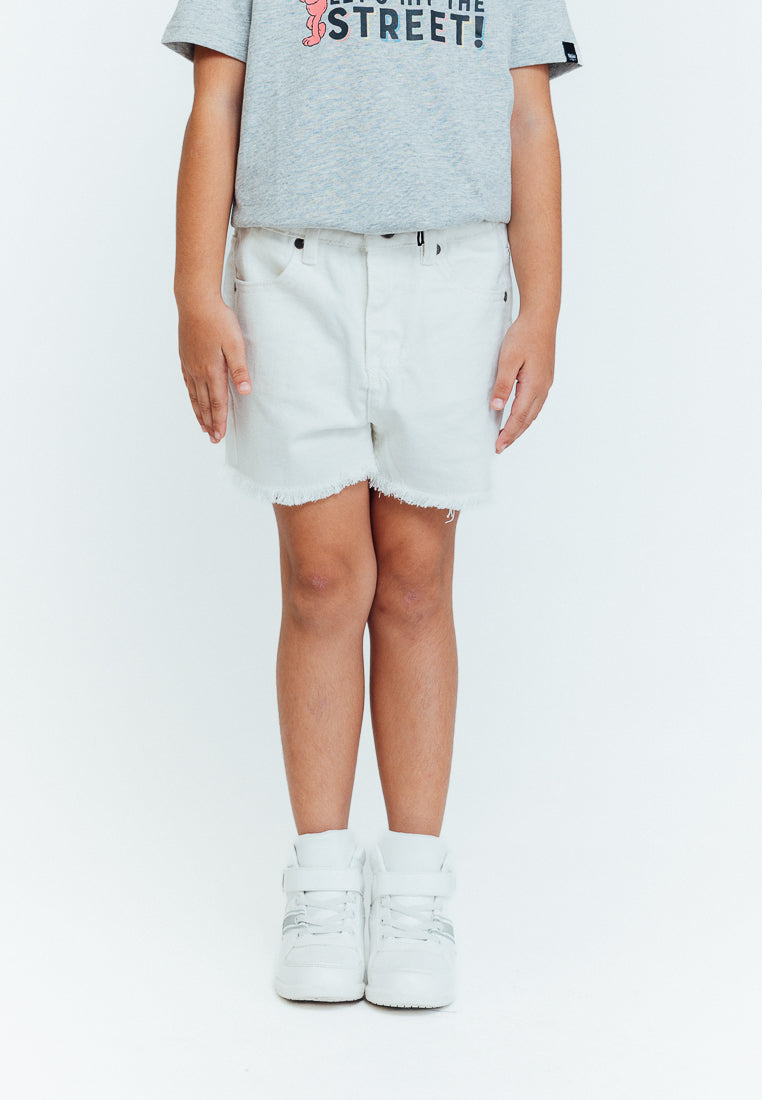 Mossimo Kids Janice White Mid Rise Midi Shorts