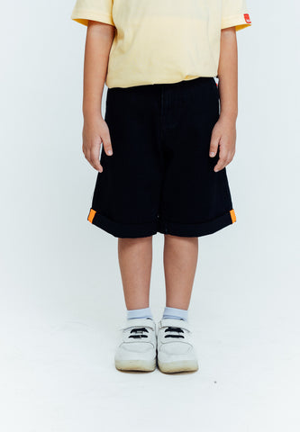 Mossimo Kids Jofer Gray Denim Four Pocket Shorts