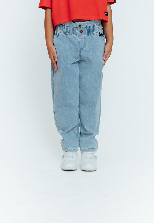 Mossimo Kids Elaiza Light Blue Paperbag Waist Jeans