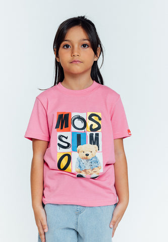 Mossimo Kids Riley Azalea Pink Mossybear Regular Tshirt