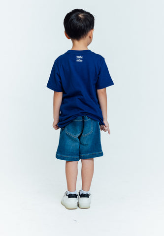 Mossimo Kids Navy Blue Sesame Street Printed Tshirt