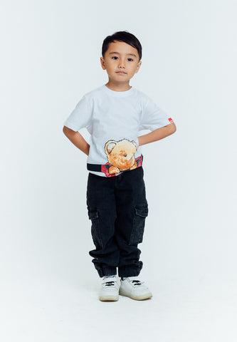 Mossimo Kids Jayvee Gray Six Pocket Jogger Pants