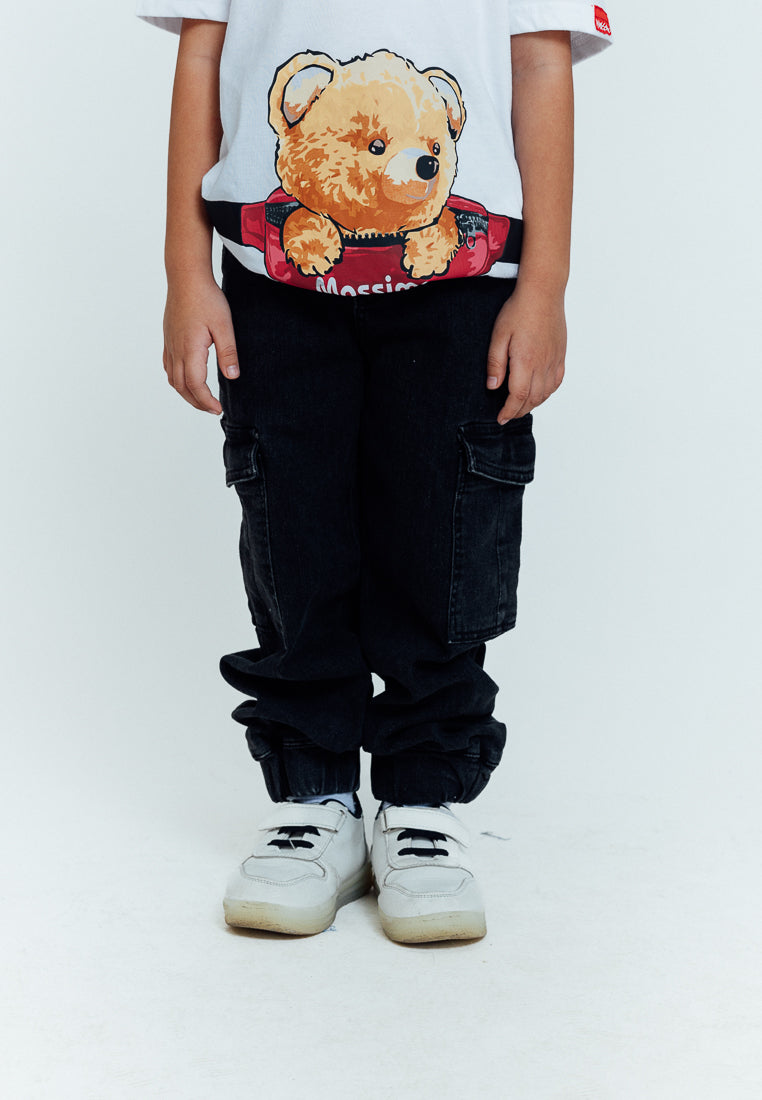 Mossimo Kids Jayvee Gray Six Pocket Jogger Pants