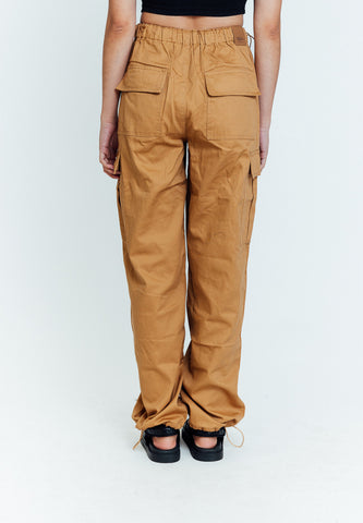 Mossimo Max Khaki Mid Waist Unisex Parachute Pants