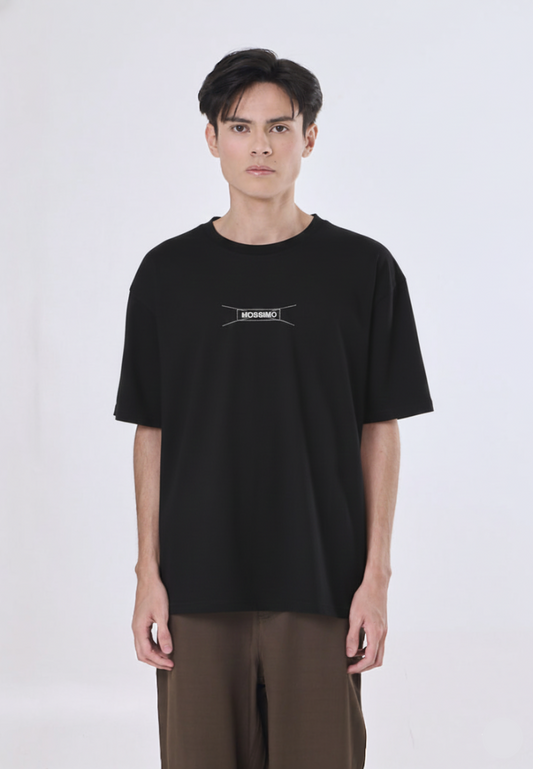 Mossimo Caspian Black Modern Fit Tee