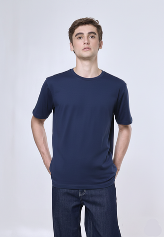Mossimo Tom Navy Blue Comfort Fit Tee