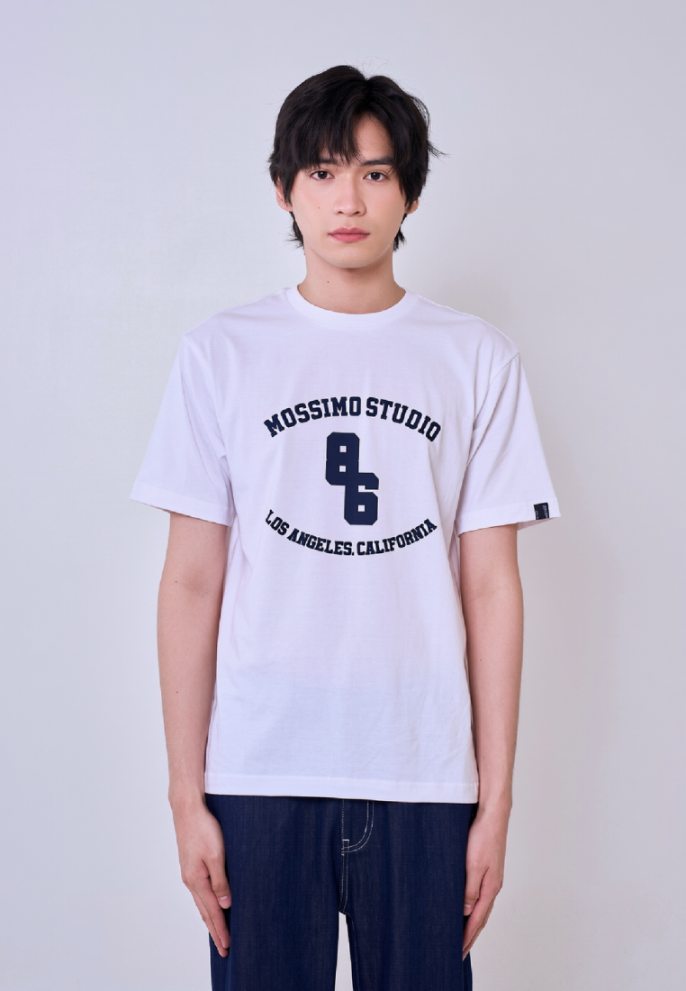 Mossimo Michael White Muscle Fit Tee For Men