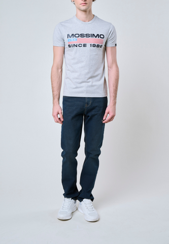 Mossimo Adriel Dark Blue Slim Tapered Denim Basic Five Pocket Jeans