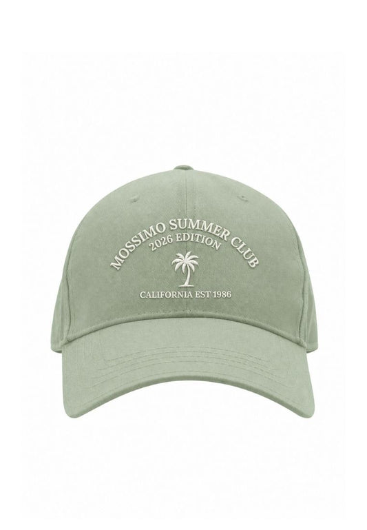 Mossimo Light Green Unisex Summer Club Baseball Cap with Embroidery