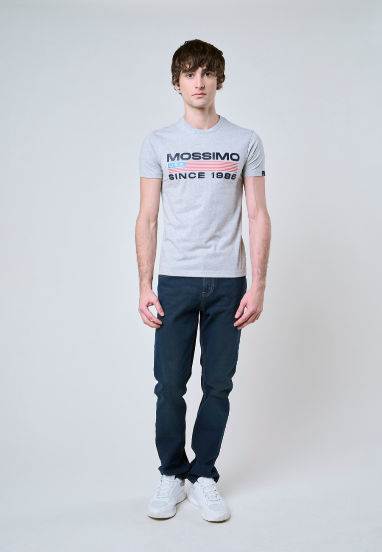 Mossimo Adriel Dark Blue Slim Tapered Denim Basic Five Pocket Jeans