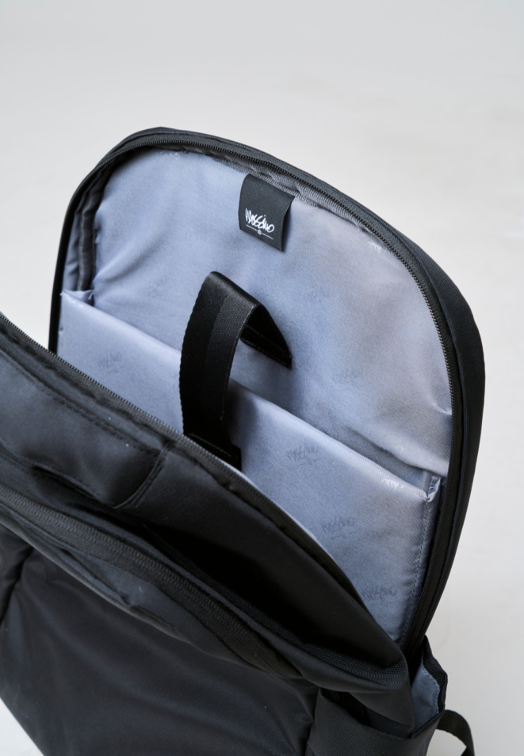 Mossimo Elijah Black Laptop Backpack Bag