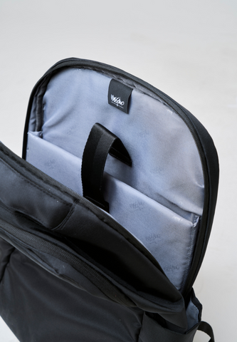 Mossimo Elijah Black Laptop Backpack Bag