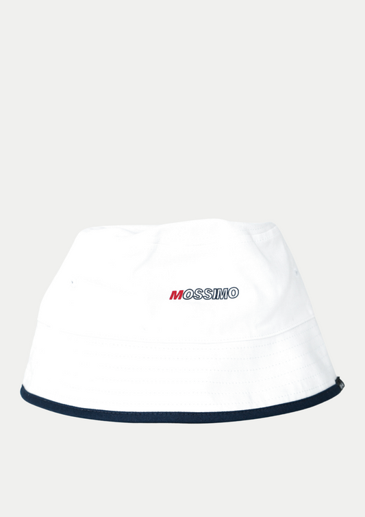 Mossimo White Heather Gray Reversible Bucket Hat