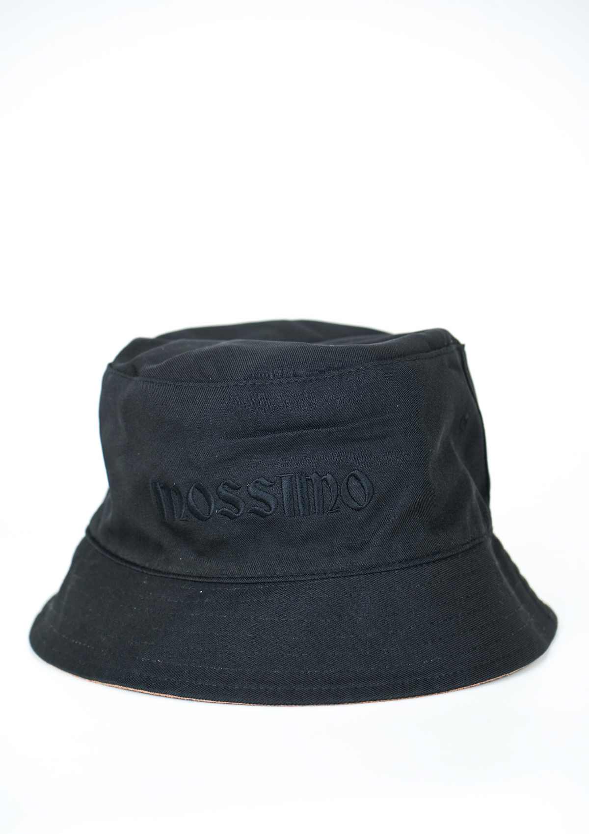 Mossimo Beige Black Reversible Bucket Hat