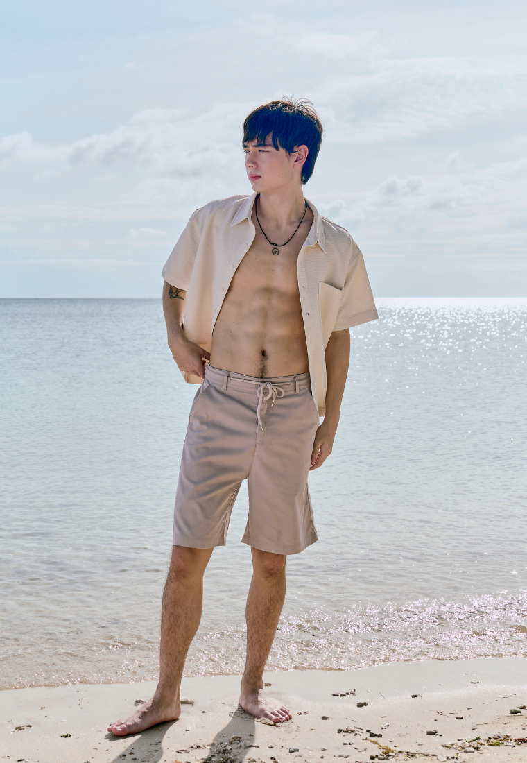 Mossimo Khaki Shorts w/ back Garterized For Men