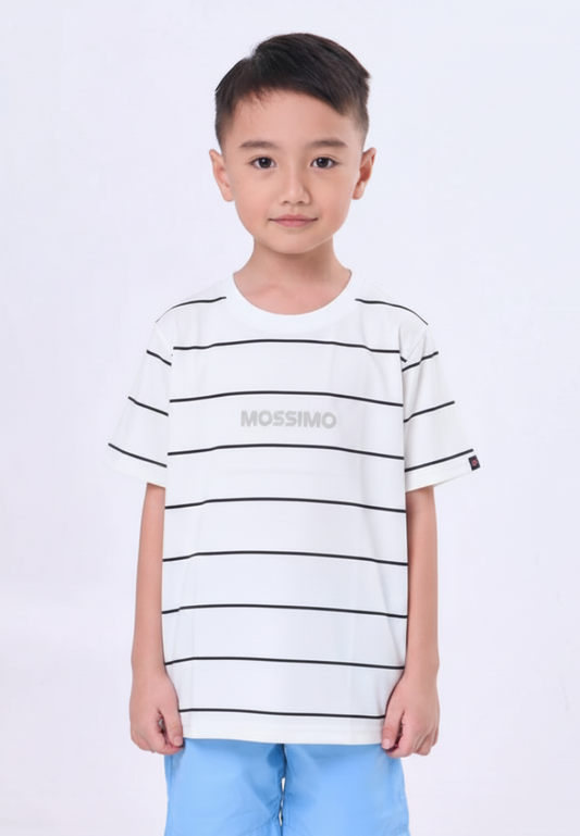 Mossimo Kids Kaiden White Basic Regular Tshirt