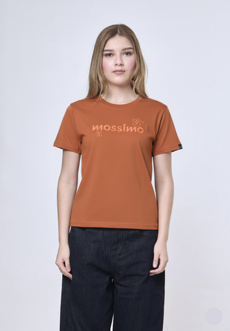 Mossimo Selene Rust Classic Fit Tee