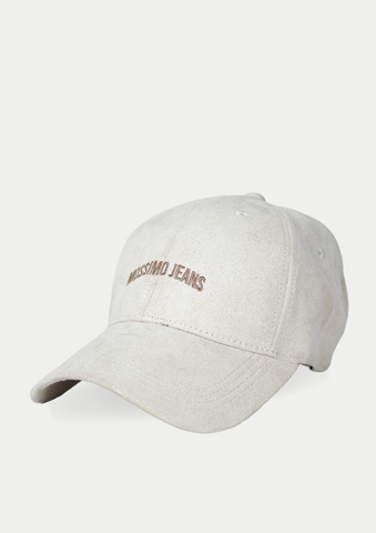 Mossimo Beige Baseball Cap with Embroidery