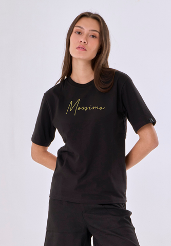 Mossimo Zariah Black Modern Fit Tee For Women