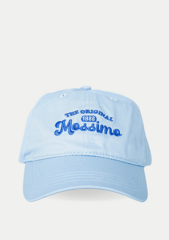 Mossimo Blue Baseball Cap with Embroidery