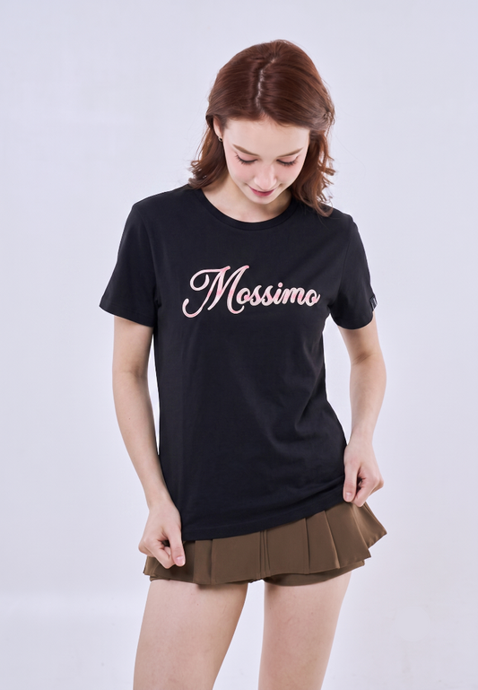 Mossimo Zorielle Black Classic Fit Tee For Women