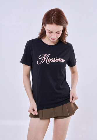 Mossimo Zorielle Black Classic Fit Tee For Women