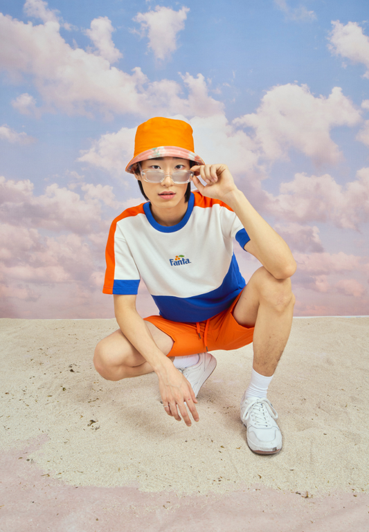 Mossimo Chris White Surf Fanta Urban Fit tee