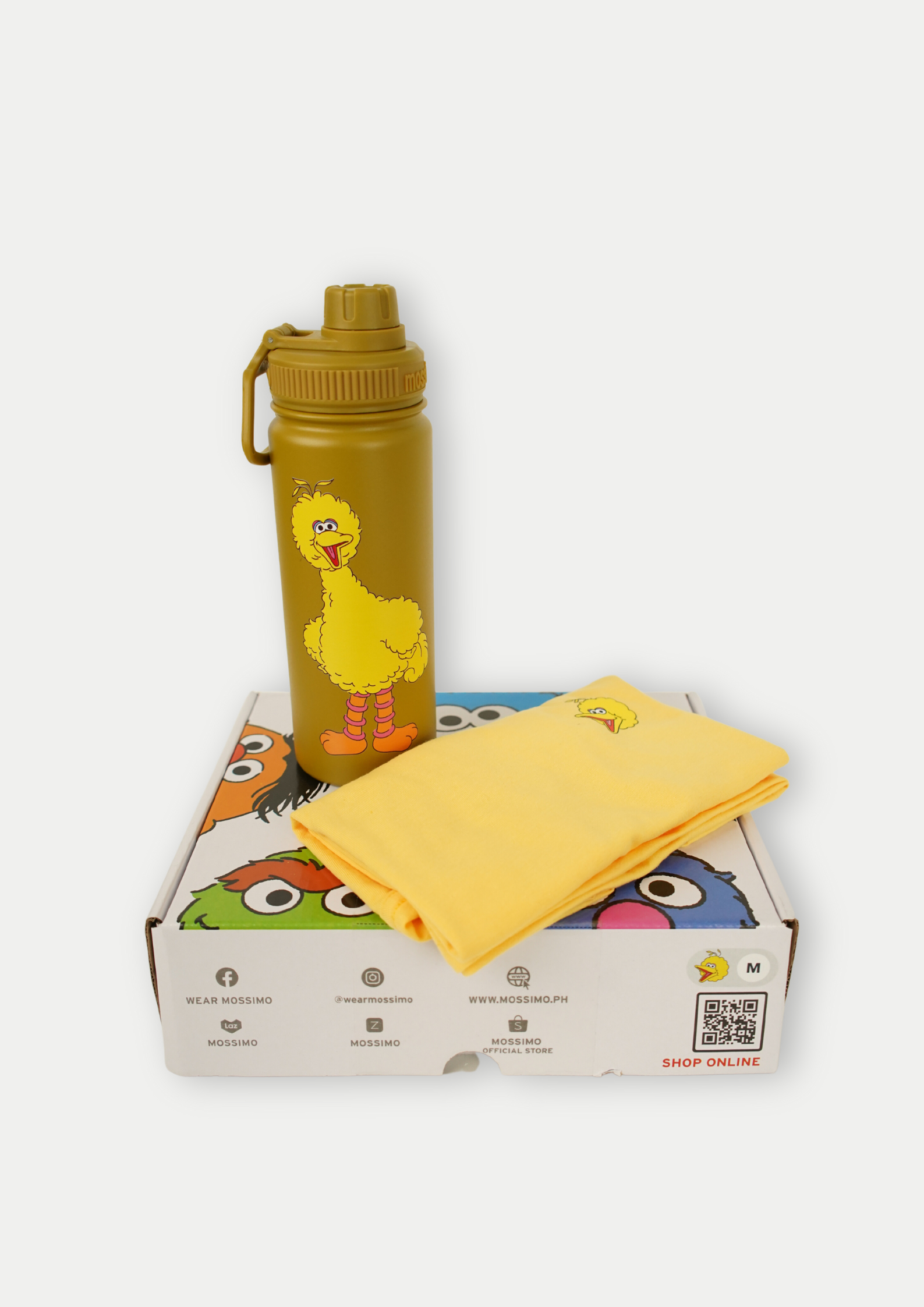 Mossimo Kids Sesame Street Yellow Gift Box Set