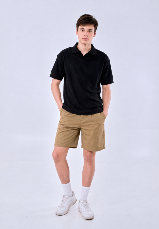 Mossimo Men's Black Urban Polo Shirt