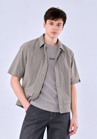 Mossimo Men's Dark Gray Modified Tailored Fit Top