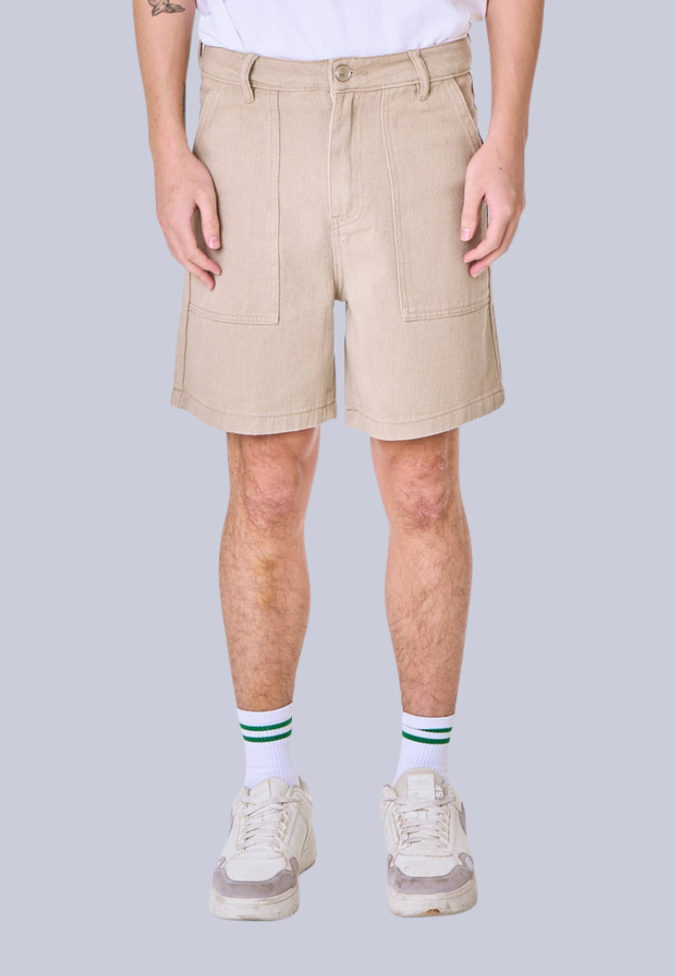 Mossimo  Axelson Khaki Baggy Fit Cargo Shorts