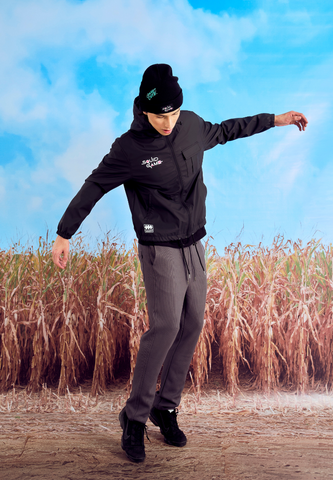 Mossimo Black Squid Game Unisex Windrunner Premium Jacket