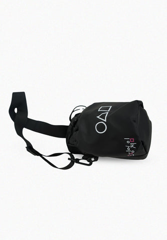 Mossimo Squid Game Black Water Bottle & Cellphone Holder w/ Adjustable Shoulder Strap