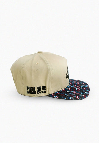 Mossimo Squid Game White Snapback Cap