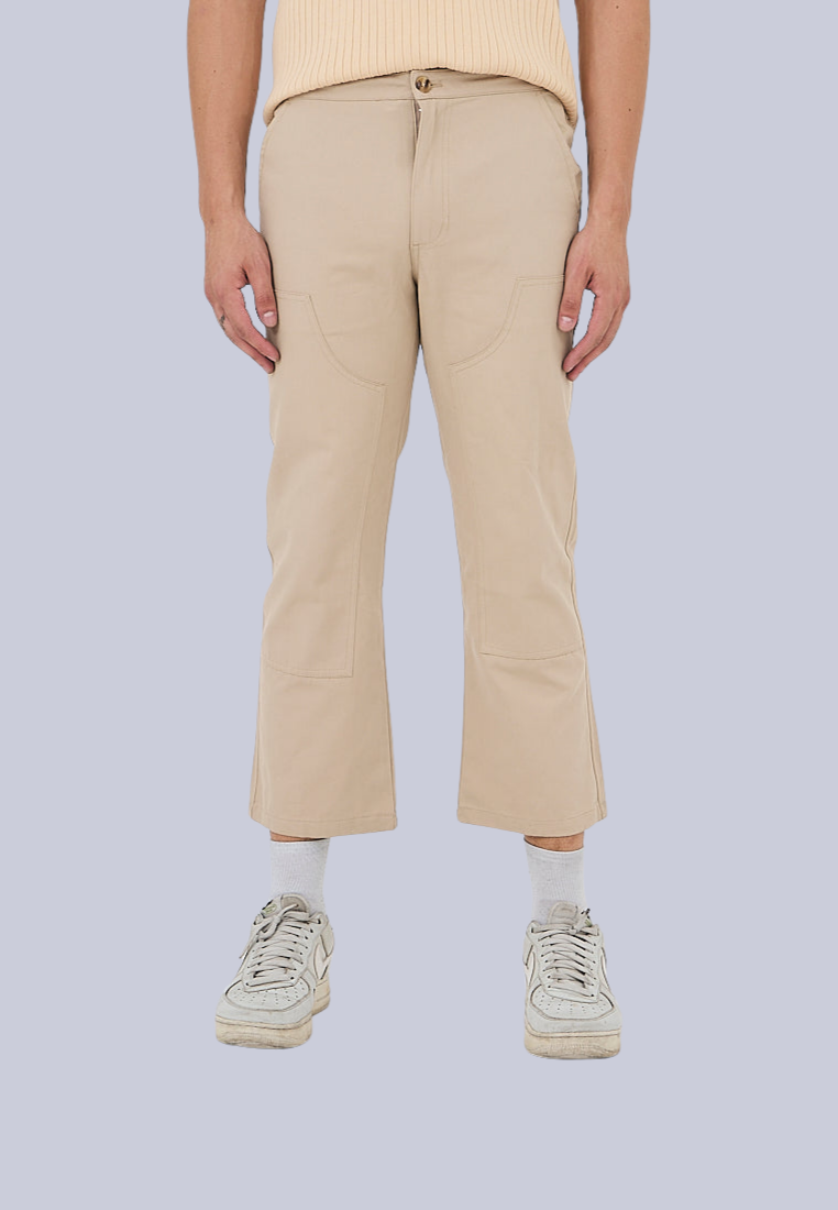 Mossimo Cristoff Beige Bootcut Twill Pants