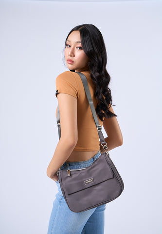 Mossimo Sheryn Gray Shoulder Bag