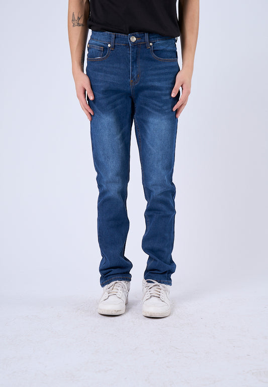 Mossimo Jiego Dark Blue Most Wanted Slim Straight Five Pocket Jeans