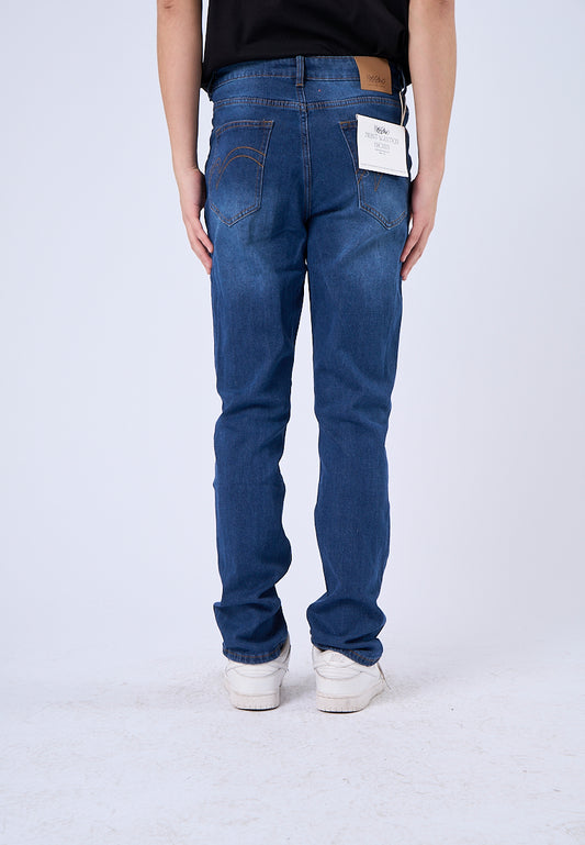 Mossimo Jiego Dark Blue Most Wanted Slim Straight Five Pocket Jeans