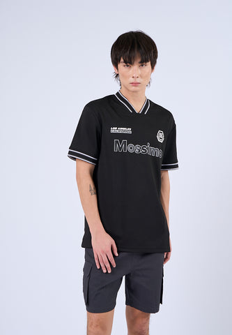 Mossimo Brevin Black V-Neck Modern Fit Tee