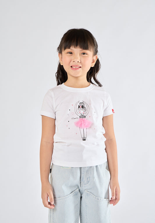 Mossimo Kids Akira White Basic Tshirt