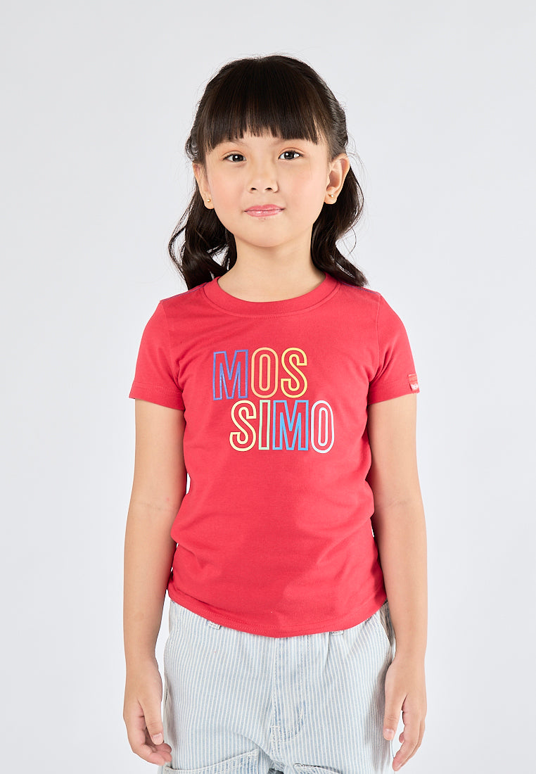 Mossimo Kids Noemi Dark Pink Basic Tshirt