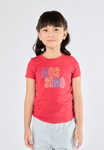 Mossimo Kids Noemi Dark Pink Basic Tshirt