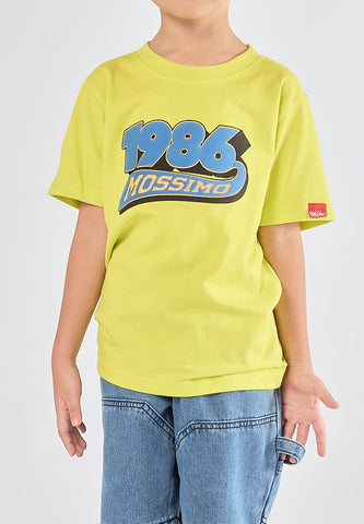 Mossimo Kids Reggie Yellow Green Regular Tshirt