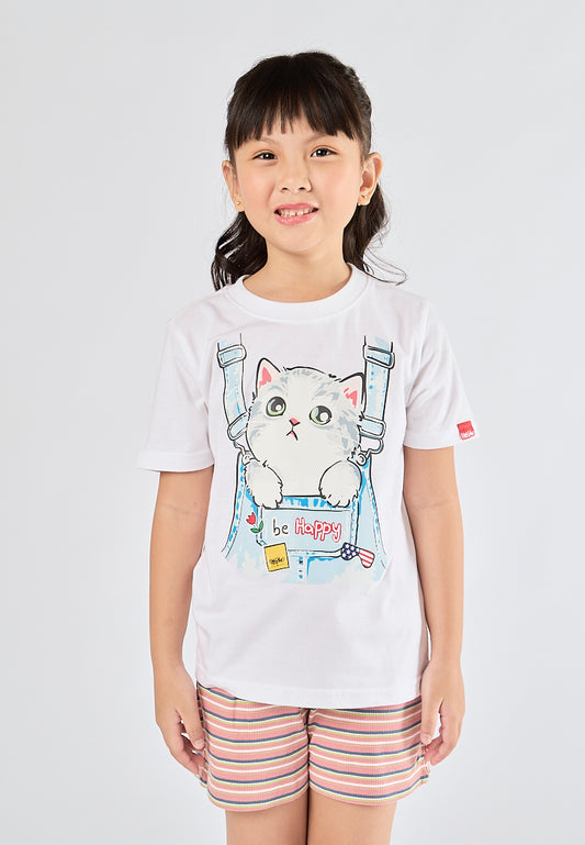 Mossimo Kids Jazmine White Boxy Fit Tshirt