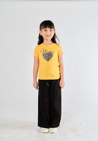 Mossimo Kids Aiza Yellow Basic Tshirt