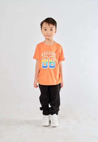 Mossimo Kids Darell Flame Orange Basic Tshirt