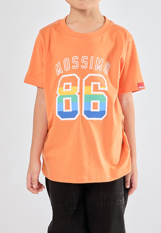 Mossimo Kids Darell Flame Orange Basic Tshirt