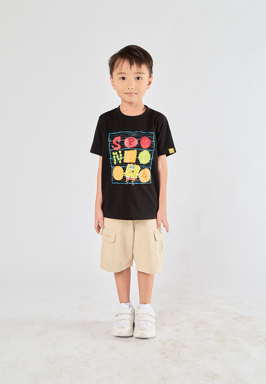Mossimo Kids Jomel Light Beige Four Pocket Cargo Shorts