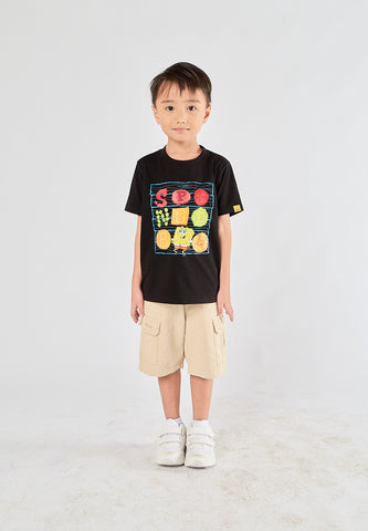 Mossimo Kids Jomel Light Beige Four Pocket Cargo Shorts